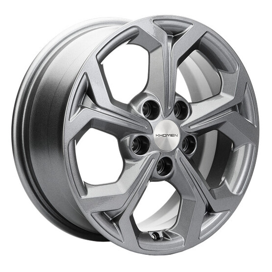 Диск Khomen 1606 16x6.5 5x108 ET50 DIA63.3 GRAY