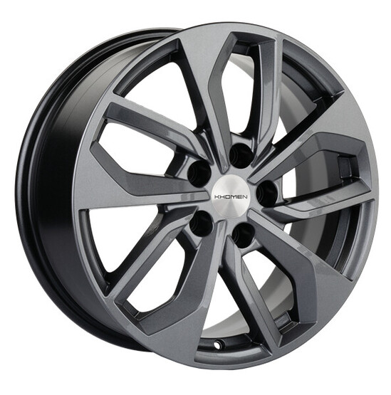 Диск Khomen 1703 17x7 5x114.3 ET39 DIA60.1 GRAY
