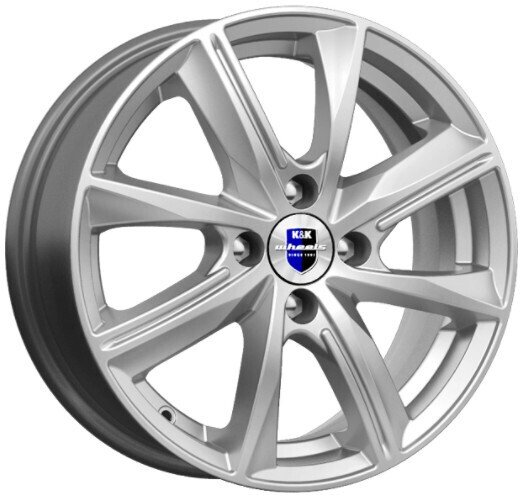 Диск K&K Арнар 15x6 4x100 ET35 DIA67.1 СИЛЬВЕР