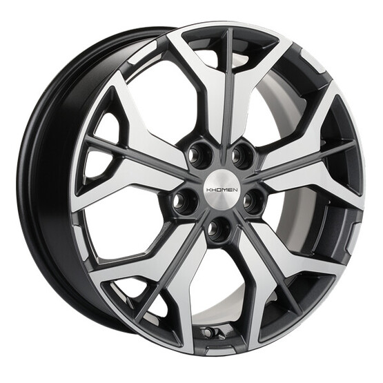 Диск Khomen 1715 17x7 5x114.3 ET45 DIA67.1 GRAY-FP