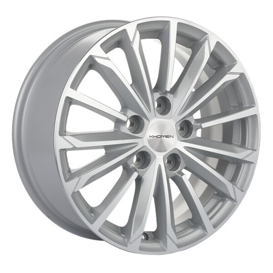 Диск Khomen 1611 16x6.5 5x112 ET46 DIA57.1 SILVER-FP