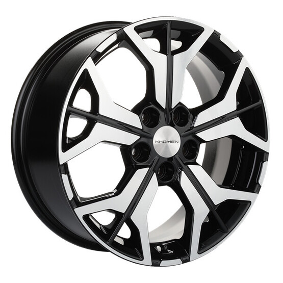 Диск Khomen 1715 17x7 5x112 ET40 DIA57.1 BLACK-FP