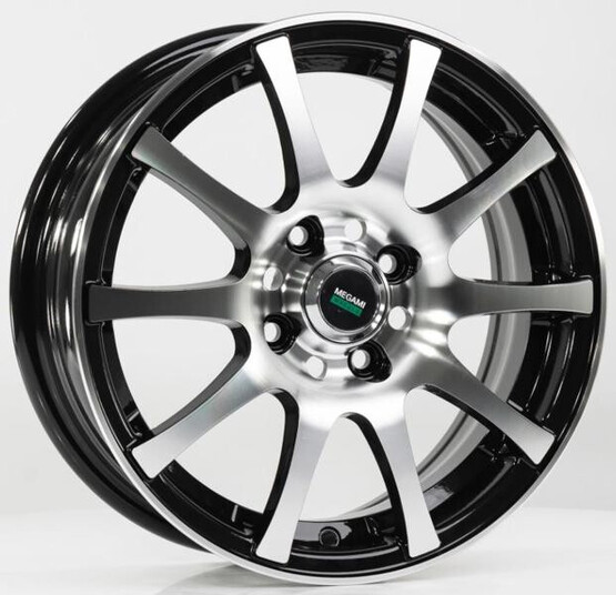 Диск Megami Mgm-2 14x5.5 4x100 ET35 DIA67.1 BKF