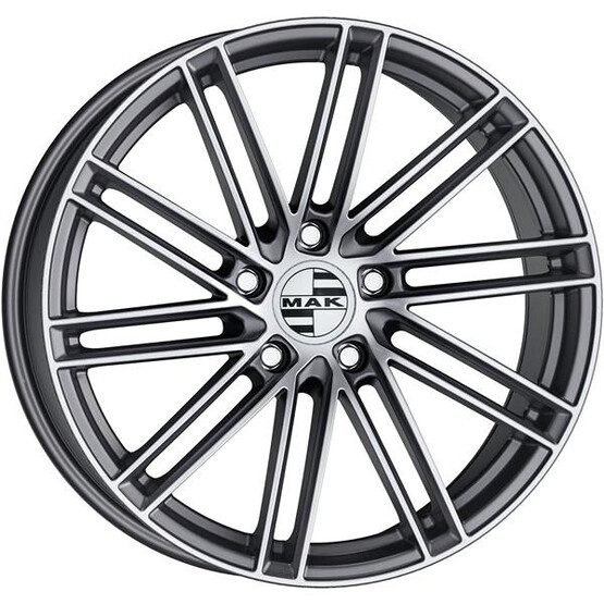 Диск Mak Leipzig 21x9.5 5x112 ET25 DIA66.6 GUNMETAL MIRROR FACE