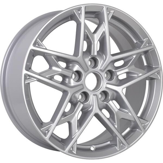 Диск K&K Кс894 17x7.5 5x114.3 ET52.5 DIA67.1 СИЛЬВЕР
