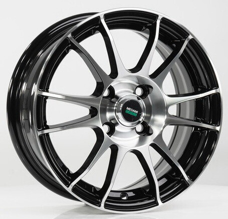 Диск Megami Mgm-3 14x6 4x100 ET35 DIA67.1 BKF