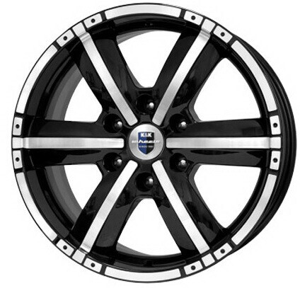 Диск K&K Окинава 18x8 6x139.7 ET38 DIA67.1 АЛМАЗ ЧЁРНЫЙ