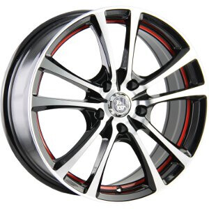 Диск Yst X-3 15x6 5x105 ET39 DIA56.6 BKFRSI