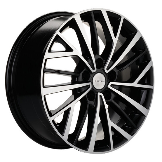 Диск Khomen 1717 17x7 5x114.3 ET45 DIA67.1 BLACK-FP