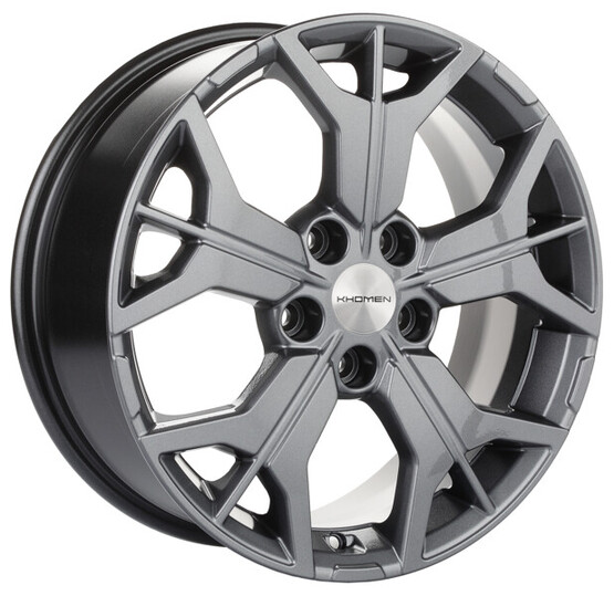 Диск Khomen 1715 17x7 5x112 ET54 DIA57.1 GRAY