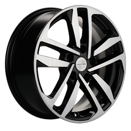 Диск Khomen 1612 16x6.5 5x108 ET50 DIA63.3 BLACK-FP