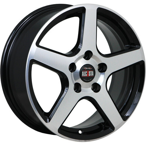 Диск Alcasta M62 15x6 5x100 ET38 DIA57.1 BKF