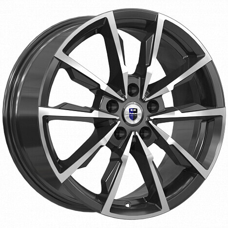 Диск K&K Меренге 17x7.5 5x114.3 ET35 DIA67.1 АЛМАЗ ЧЁРНЫЙ