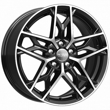 Диск K&K Кс894 17x7.5 5x114.3 ET45 DIA60.1 АЛМАЗ ЧЁРНЫЙ