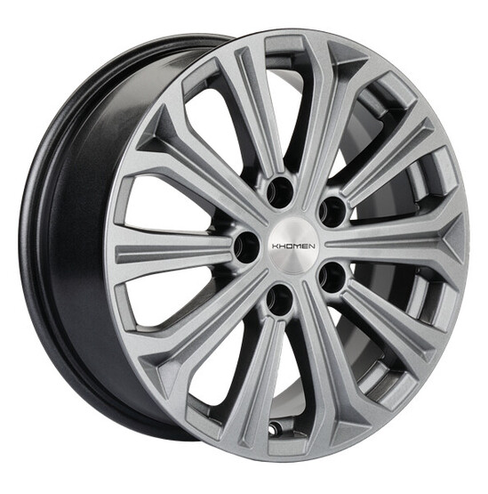 Диск Khomen 1610 16x6.5 5x115 ET41 DIA70.1 GRAY