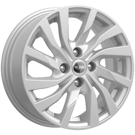 Диск K&K Кс882 15x6 4x100 ET37 DIA60.1 СИЛЬВЕР