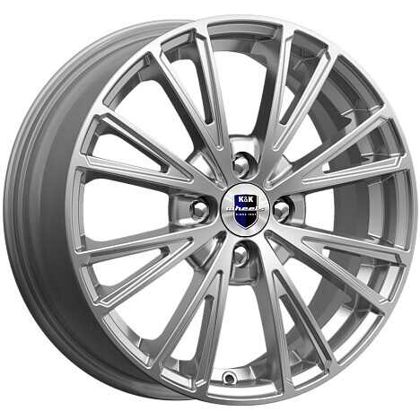 Диск K&K Меандр-Оригинал 16x6 4x100 ET37 DIA60.1 ДАРК ПЛАТИНУМ