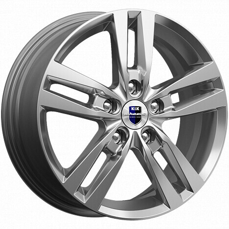 Диск K&K Rassvet 16x6.5 5x100 ET38 DIA67.1 ДАРК ПЛАТИНУМ