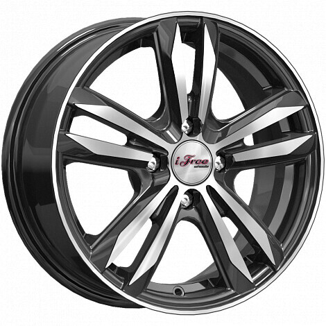 Диск Ifree Маскот 15x6 4x100 ET35 DIA67.1 БЛЭК ДЖЕК