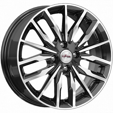 Диск Ifree Миконос 16x6 4x100 ET37 DIA60.1 БЛЭК ДЖЕК