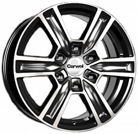 Диск Carwel Пирос 17x7.5 6x139.7 ET25 DIA106.1 AB