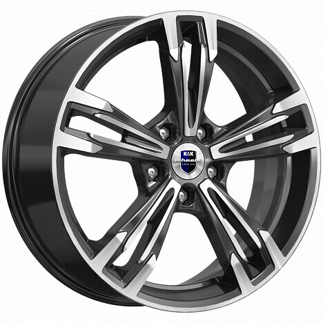 Диск K&K Karrera Light 18x7 5x108 ET41 DIA59.6 АЛМАЗ ЧЁРНЫЙ