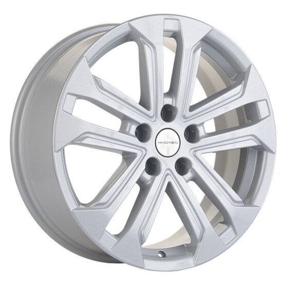 Диск Khomen 1803 18x7 5x114.3 ET48.5 DIA67.1 F-SILVER