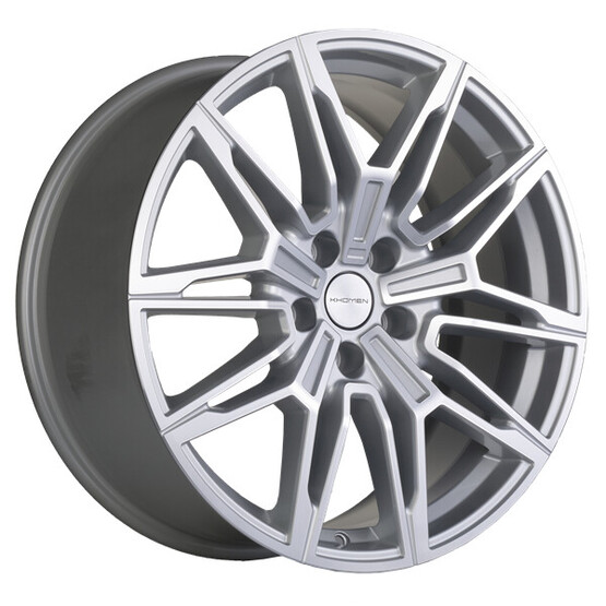 Диск Khomen 1904 19x8.5 5x112 ET30 DIA66.6 BRILLIANT SILVER-FP