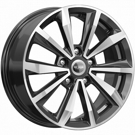 Диск K&K Кс974 16x6.5 5x112 ET43 DIA57.1 АЛМАЗ ЧЁРНЫЙ