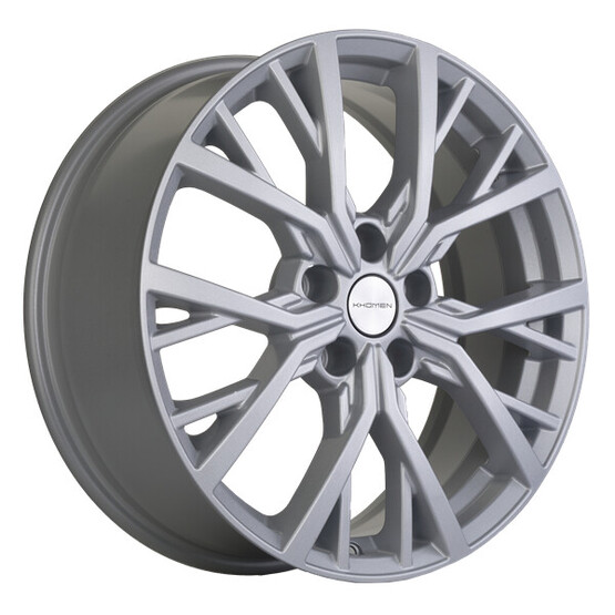 Диск Khomen 1806 18x7 5x114.3 ET45 DIA67.1 F-SILVER