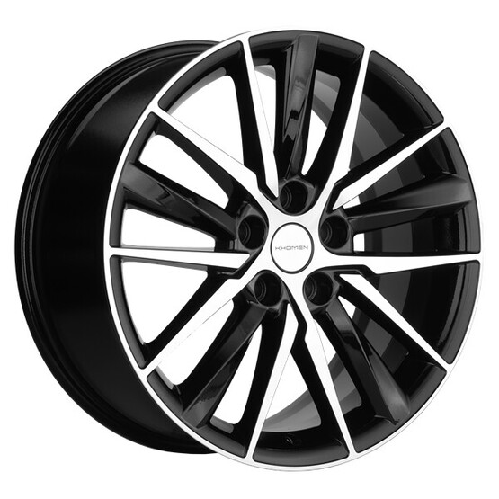 Диск Khomen 1807 18x8 5x108 ET46 DIA63.3 BLACK-FP