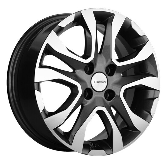 Диск Khomen 1503 15x6 4x100 ET40 DIA60.1 GRAY-FP