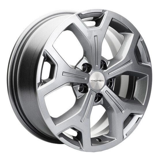 Диск Khomen 1710 17x6.5 5x120 ET60 DIA65.1 GRAY