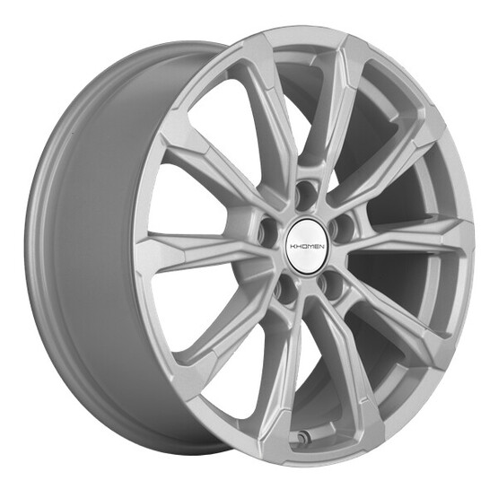 Диск Khomen 1808 18x7.5 5x108 ET40 DIA54.1 F-SILVER