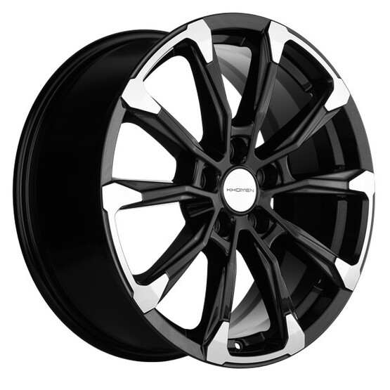 Диск Khomen 1808 18x7.5 5x108 ET40 DIA54.1 BLACK-FP