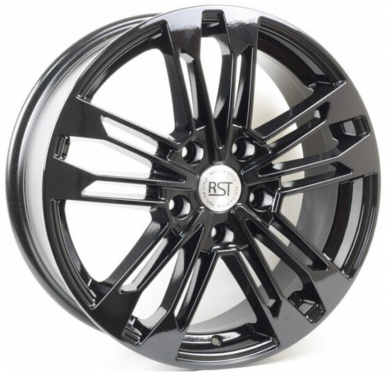 Диск Rst R167 17x7 5x120 ET55 DIA65.1 BL