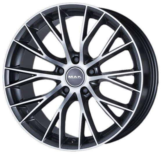 Диск Mak Munchen 18x8 5x108 ET42 DIA63.3 GUN METALLIC-MIRROR FACE