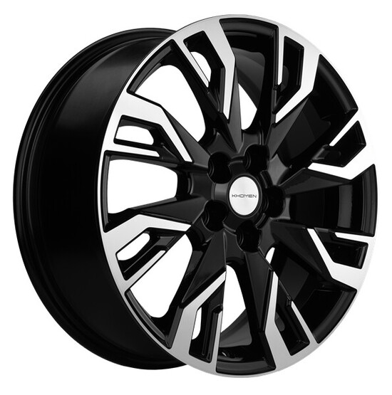 Диск Khomen 1809 18x7 5x114.3 ET40 DIA64.1 BLACK-FP