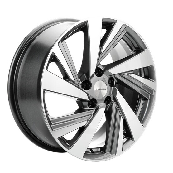 Диск Khomen 1801 18x7.5 5x114.3 ET45 DIA66.1 GRAY-FP