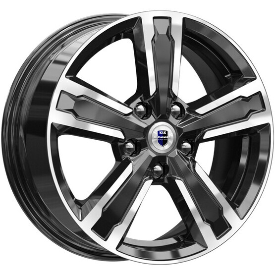 Диск K&K Оклахома (Кс998) 16x6.5 5x100 ET38 DIA57.1 АЛМАЗ ЧЁРНЫЙ