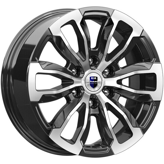 Диск K&K Меконг (Кс959) 18x7.5 6x139.7 ET36 DIA100.1 АЛМАЗ ЧЁРНЫЙ