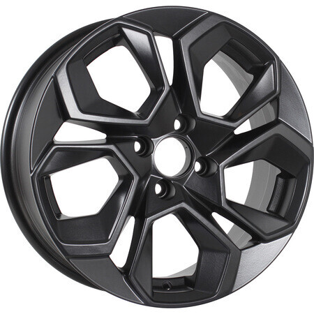 Диск Kdw Kd1620 16x6.5 5x112 ET45 DIA57.1 MATT_BLACK_PAINTED