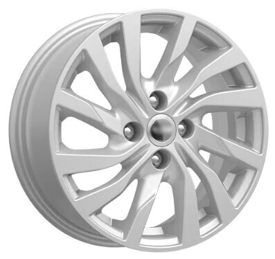 Диск Kdw Kd1546 15x6 4x100 ET50 DIA60.1 SILVER_PAINTED