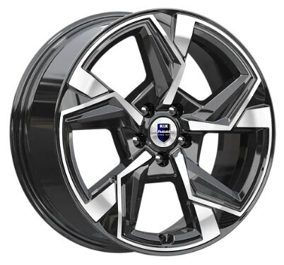 Диск K&K Кайан (Кс1012) 18x7.5 5x114.3 ET33 DIA67.1 АЛМАЗ ЧЁРНЫЙ