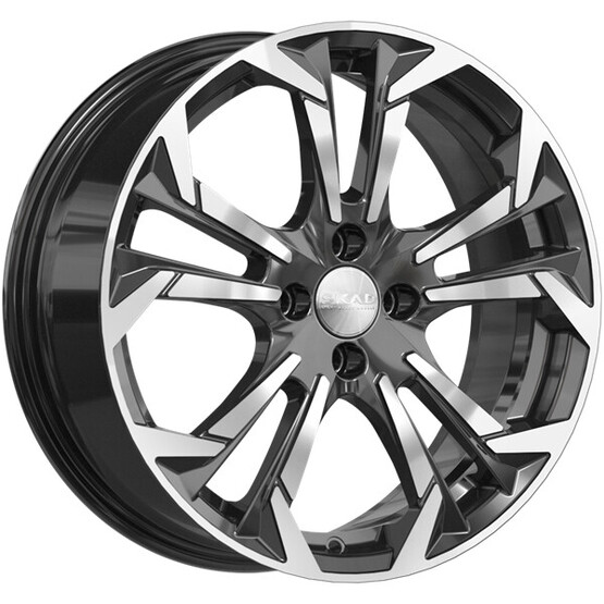 Диск Скад Дунай 17x7 4x100 ET37 DIA67.1 АЛМАЗ