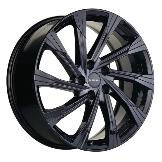 Диск Khomen 1901 19x7.5 5x108 ET36 DIA65.1 BLACK