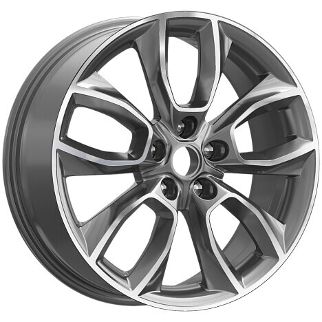 Диск Premium Series Кр001 18x7 5x114.3 ET46 DIA67.1 DIAMOND GLOSS GRAPHITE