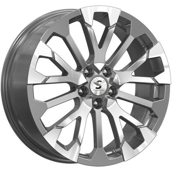 Диск Premium Series Кр003 19x7.5 5x114.3 ET40 DIA64.1 DIAMOND GLOSS GRAPHITE