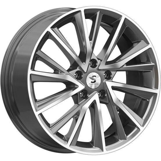 Диск Premium Series Кр010 18x7.5 5x108 ET36 DIA65.1 DIAMOND GLOSS GRAPHITE