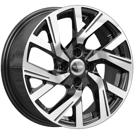 Диск K&K Кс1030 15x6 4x100 ET39 DIA60.1 АЛМАЗ ЧЁРНЫЙ